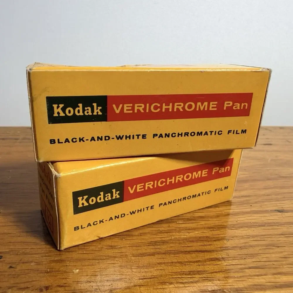 2 Kodak Verichrome Pan Black White Camera Film VP 620 Expired 1969 NEW Sealed